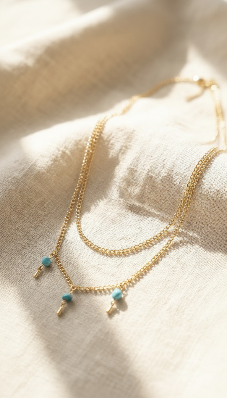 Turquoise Layering Necklace