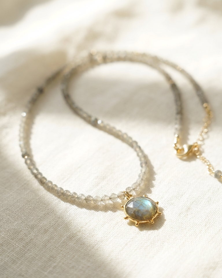 Labradorite Choker