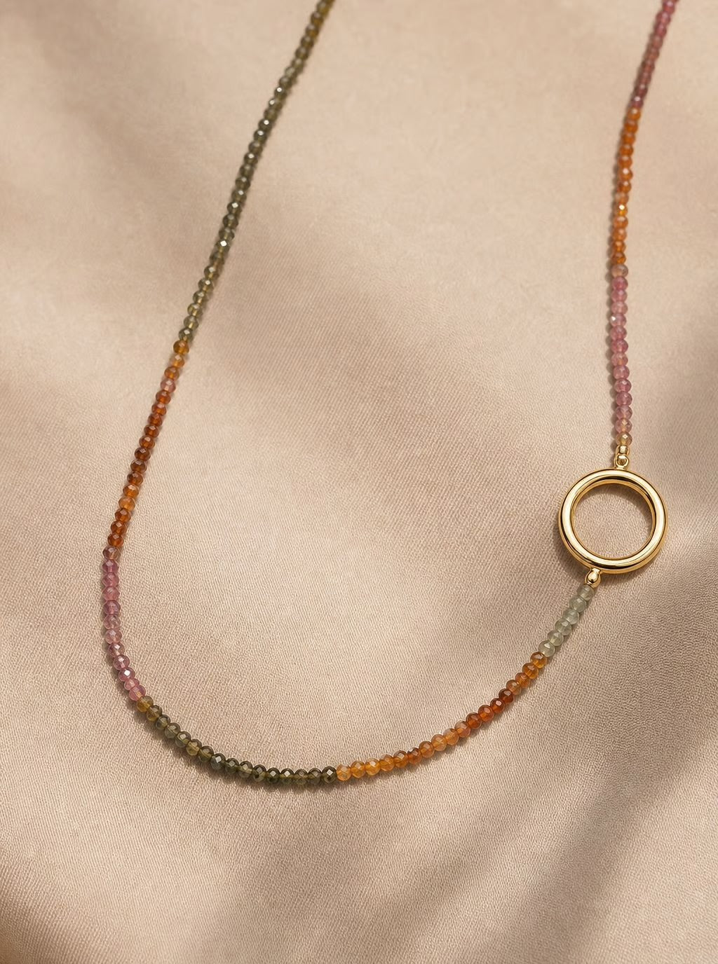 Watermelon Tourmaline Necklace