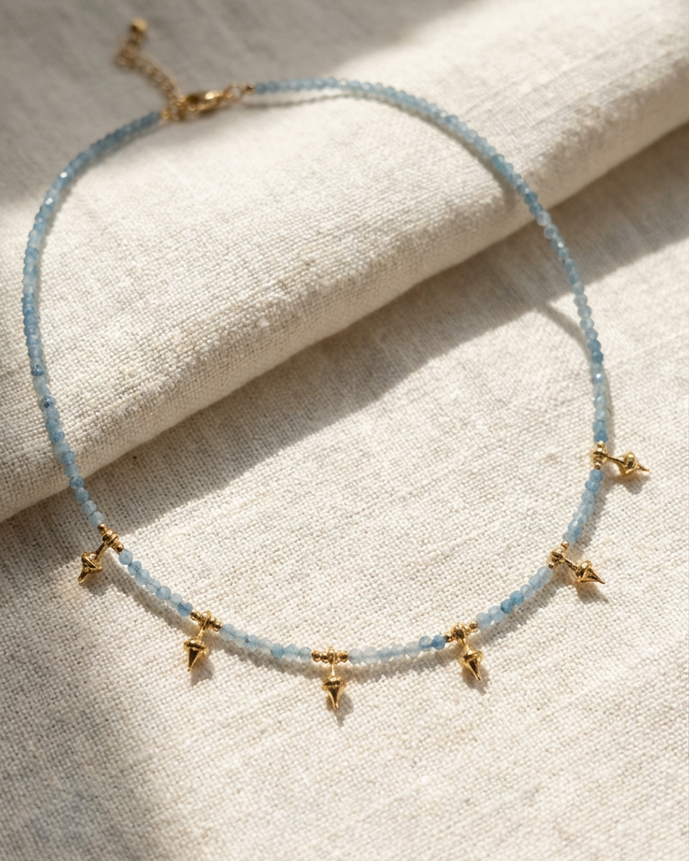Aquamarine Beauty Choker