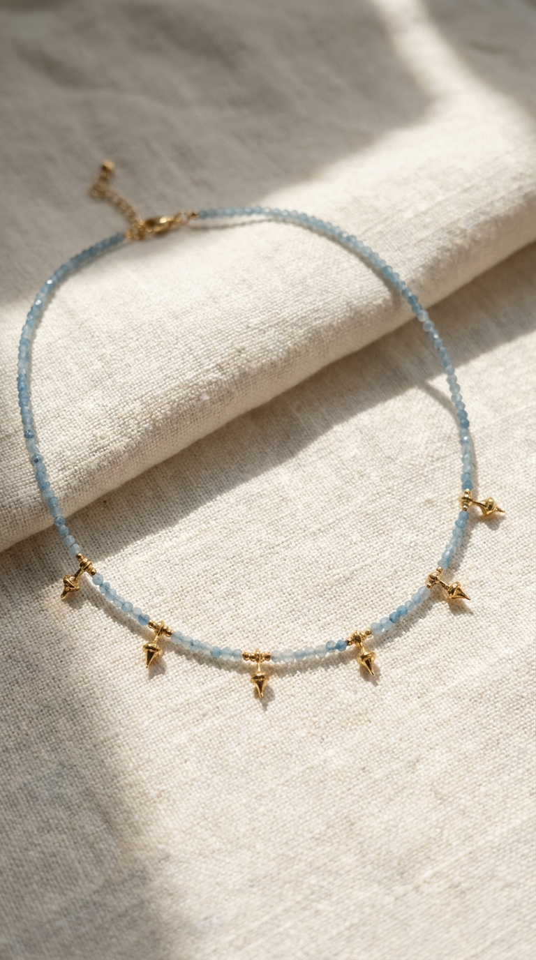 Aquamarine Beauty Choker