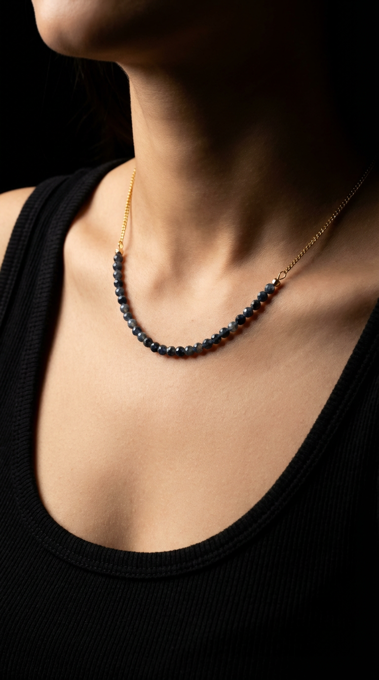 Blue Kyanite Necklace