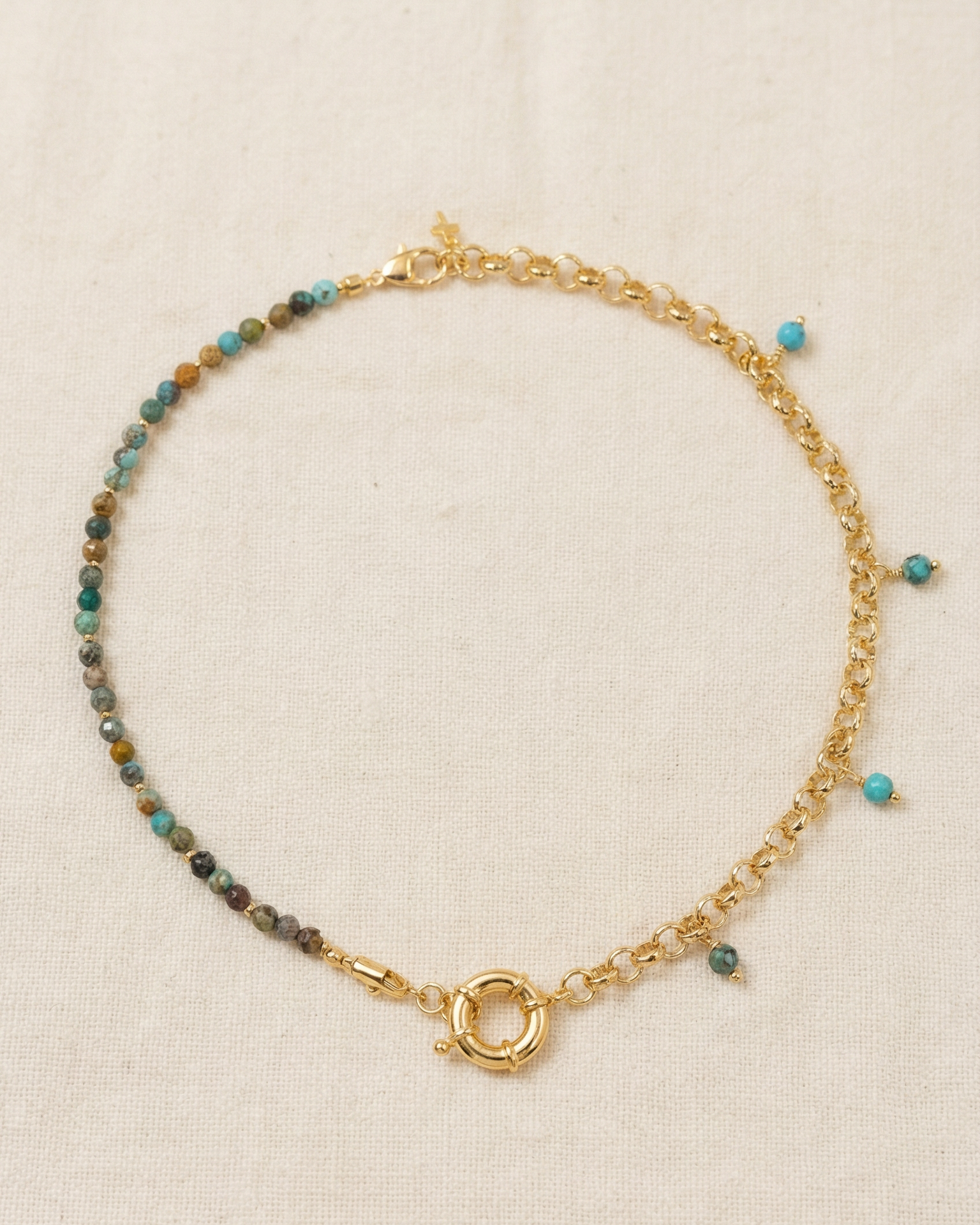 The Infinite Zodiac Chain™ - Turquoise- Sagittarius