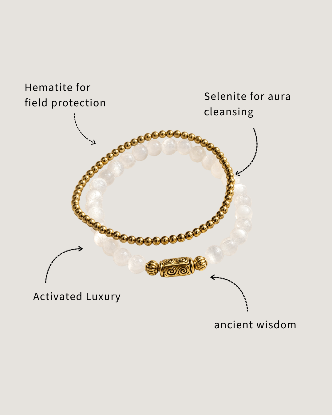 Selenite Bracelet