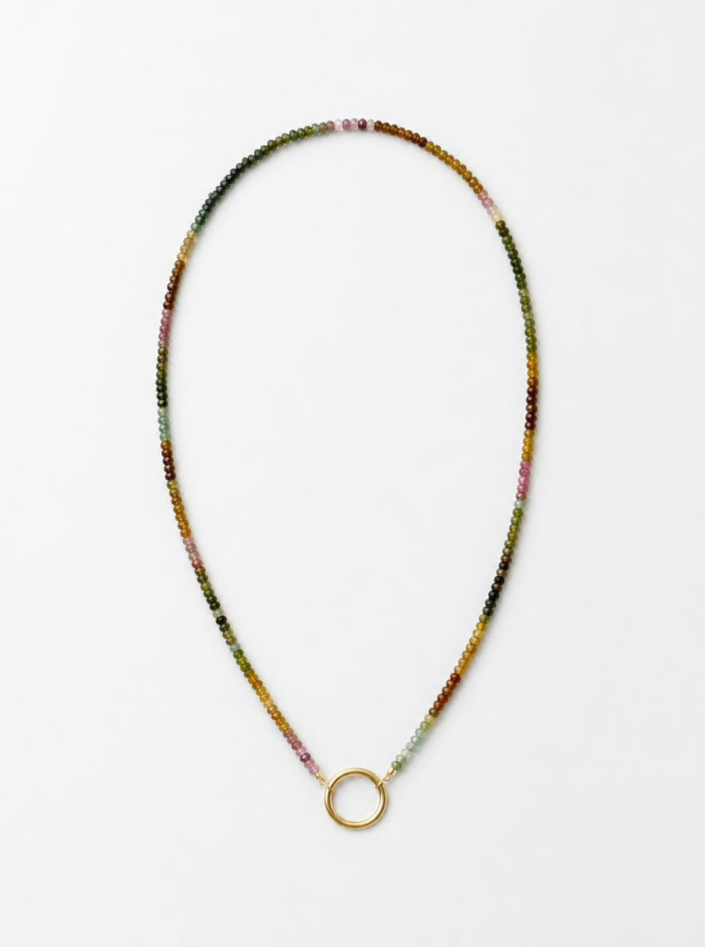Watermelon Tourmaline Necklace