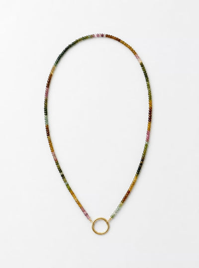 Watermelon Tourmaline Necklace