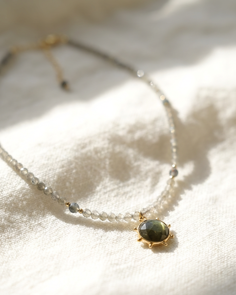Labradorite Choker