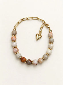 The laughter stone agate bracelet