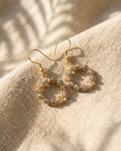 Labradorite Earrings