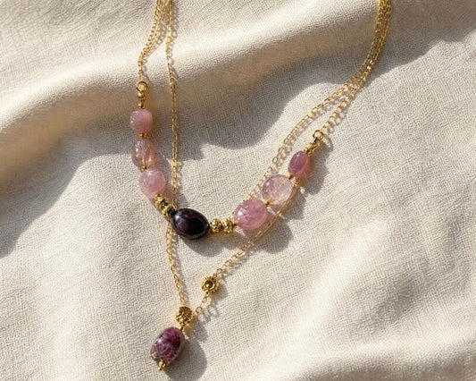 Love Language Necklace Stack