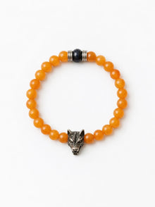 The Initiator - Orange Aventurine Yang Bracelet