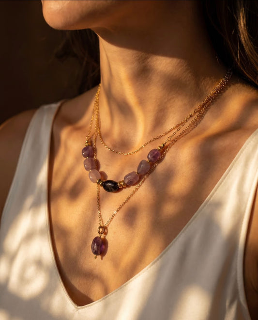 Love Language Necklace & Earrings Set