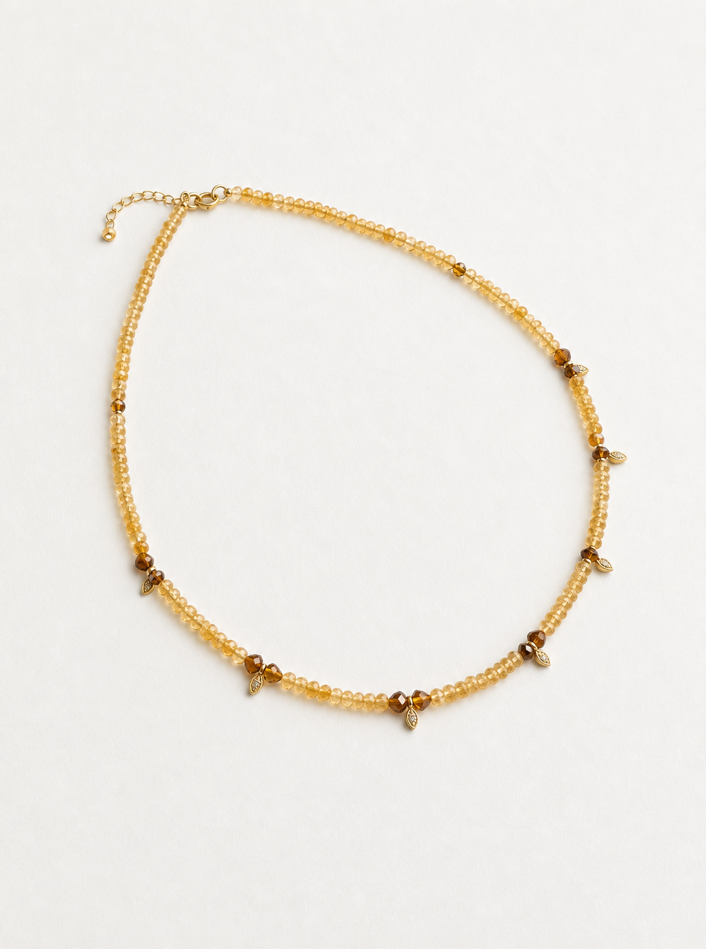Citrine Gemstone Necklace