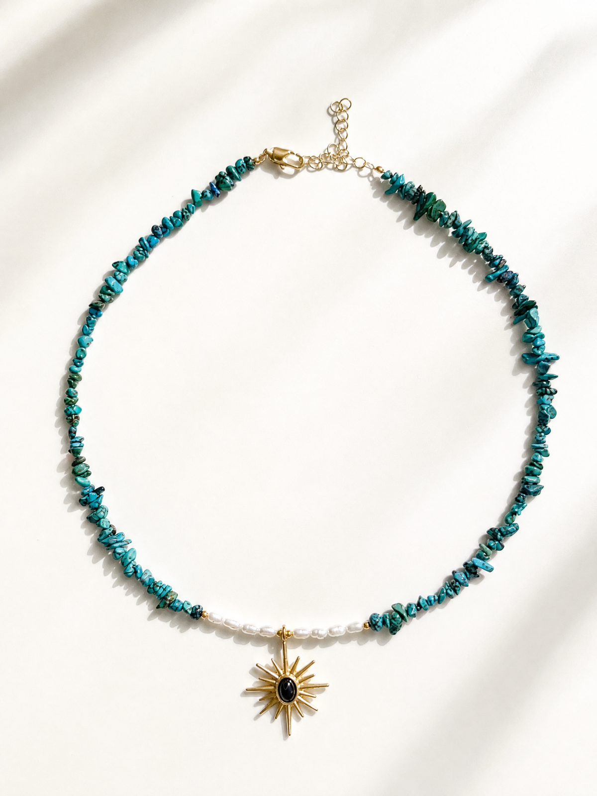 Turquoise Sun Necklace