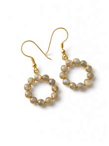 Labradorite Earrings