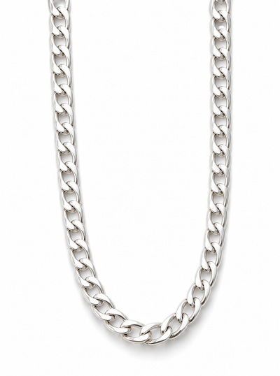 Rhodium Link Chain