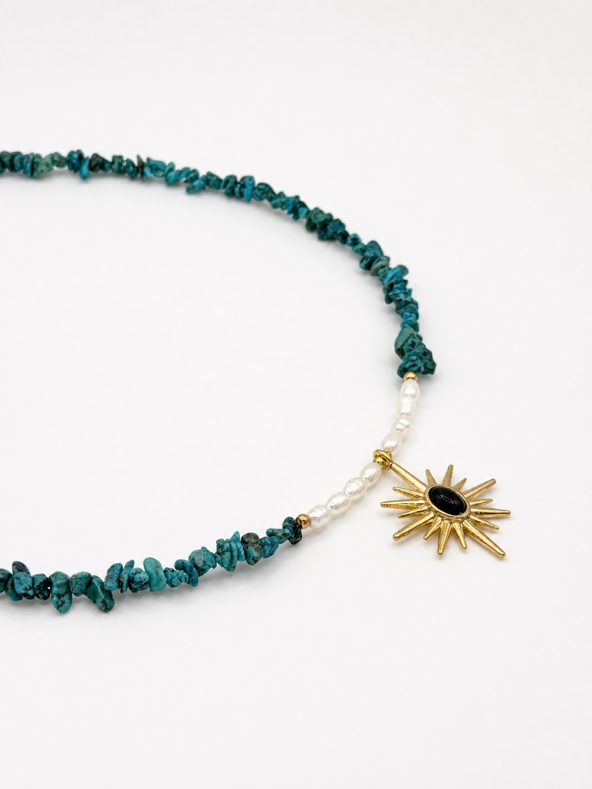 Turquoise Sun Necklace