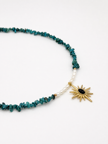 Turquoise Sun Necklace