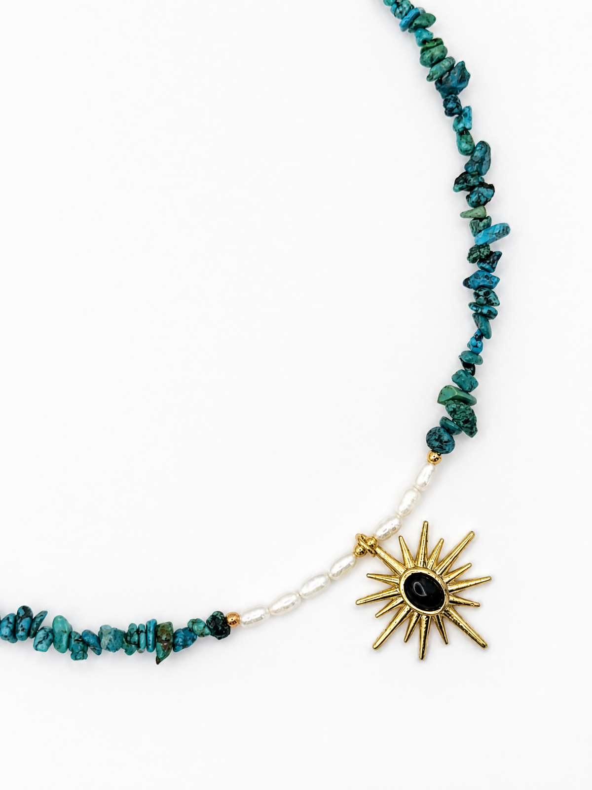 Turquoise Sun Necklace