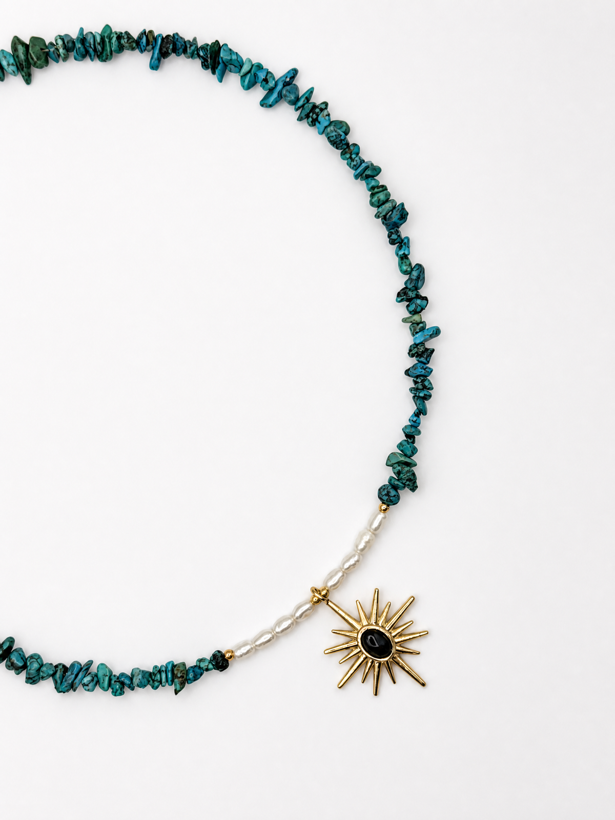 Turquoise Sun Necklace