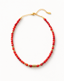 Orange Coral Necklace