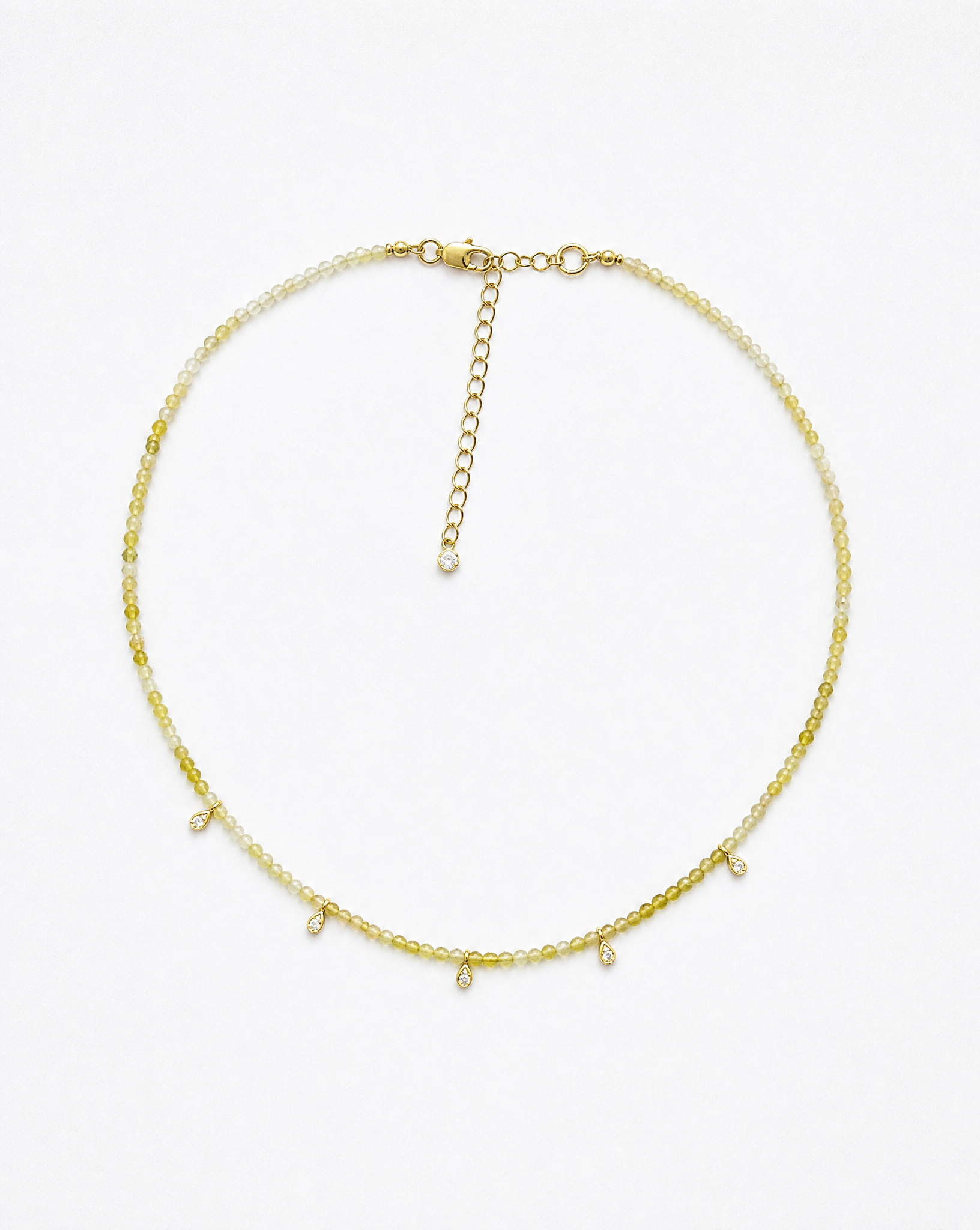 Yellow Opal Choker Necklace