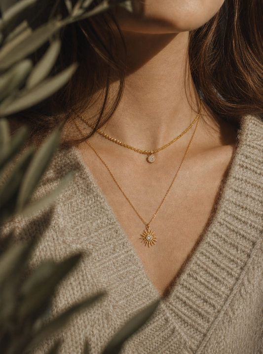 Rare Yellow Sapphire Necklace