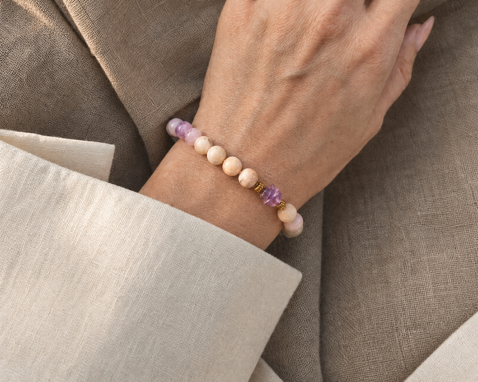 Morado Purple Opal Bracelet