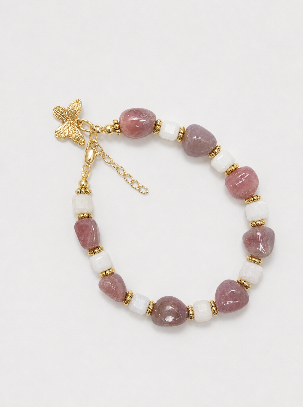 18K Butterfly - Love in Bloom Bracelet