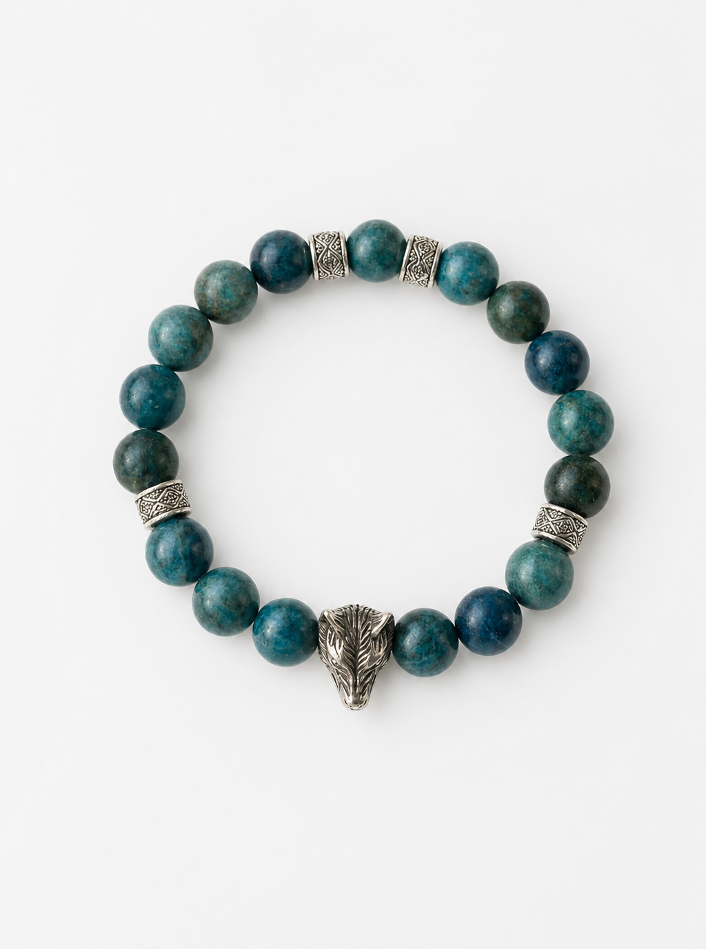 The Visionary- Blue Apatite Yang Bracelet