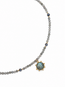 Labradorite Beaded Necklace