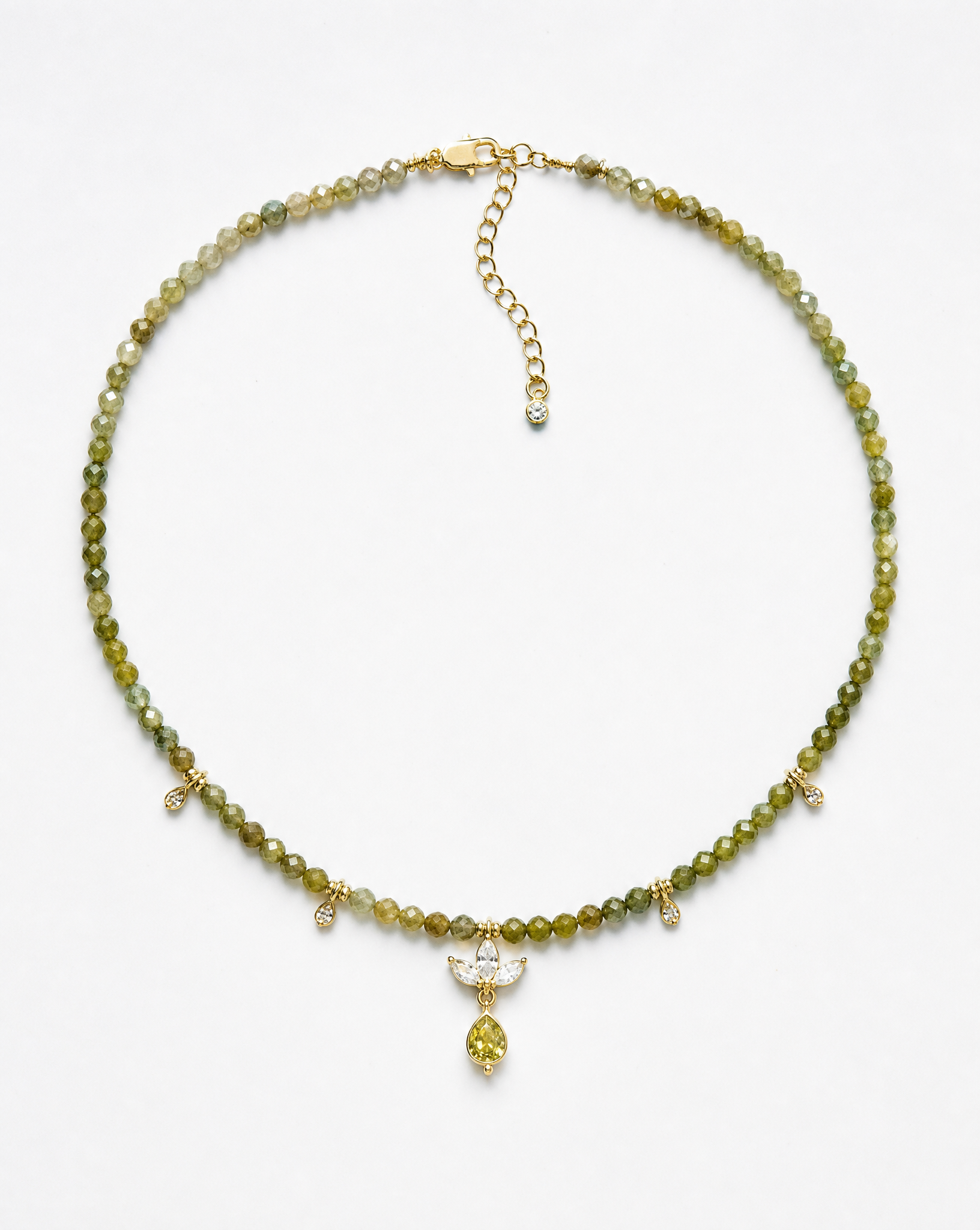 Green Garnet Choker