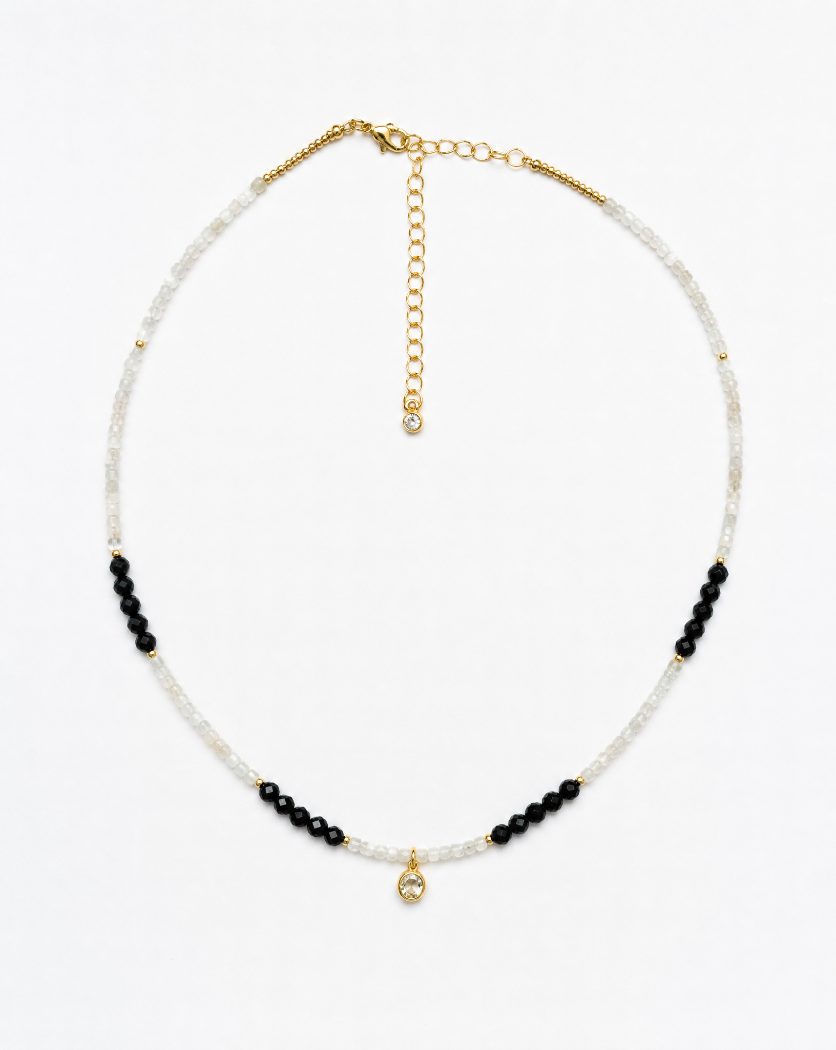 Sapphire & Moonstone Choker Necklace