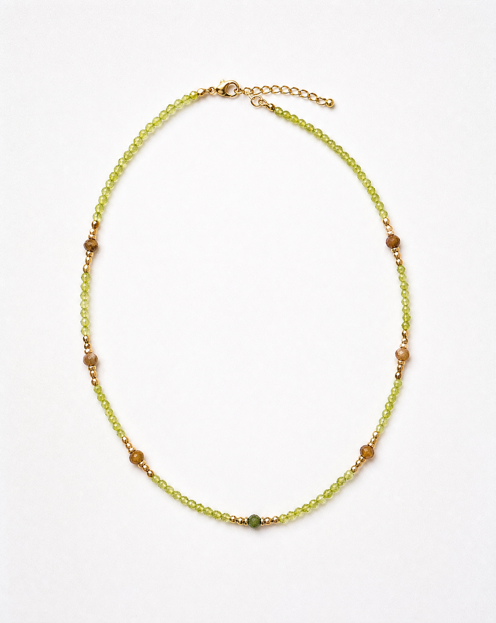 Peridot Choker Necklace