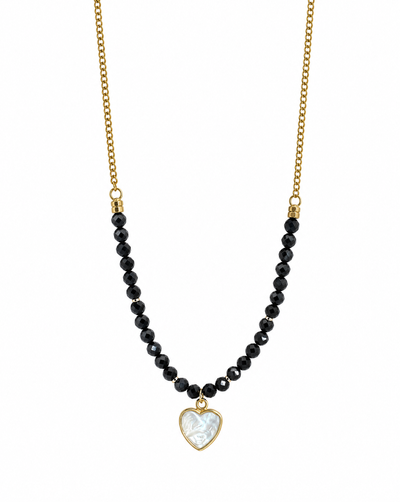 Sapphire Heart Necklace