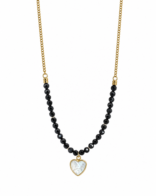 Sapphire Heart Necklace