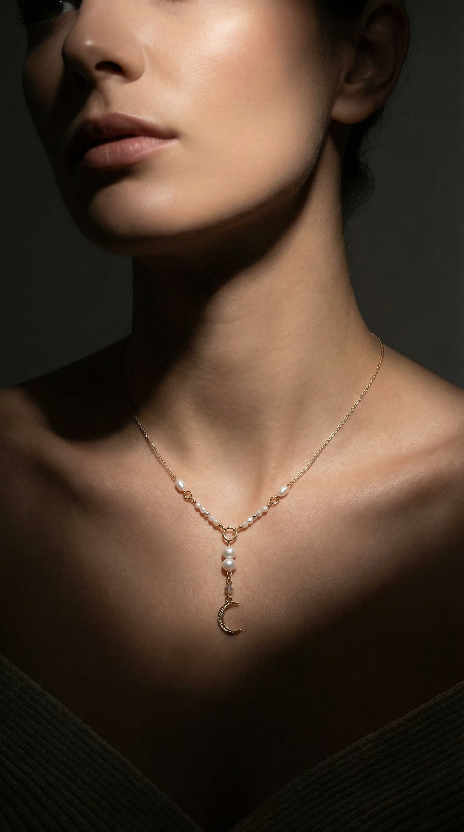 Selene Moon Necklace