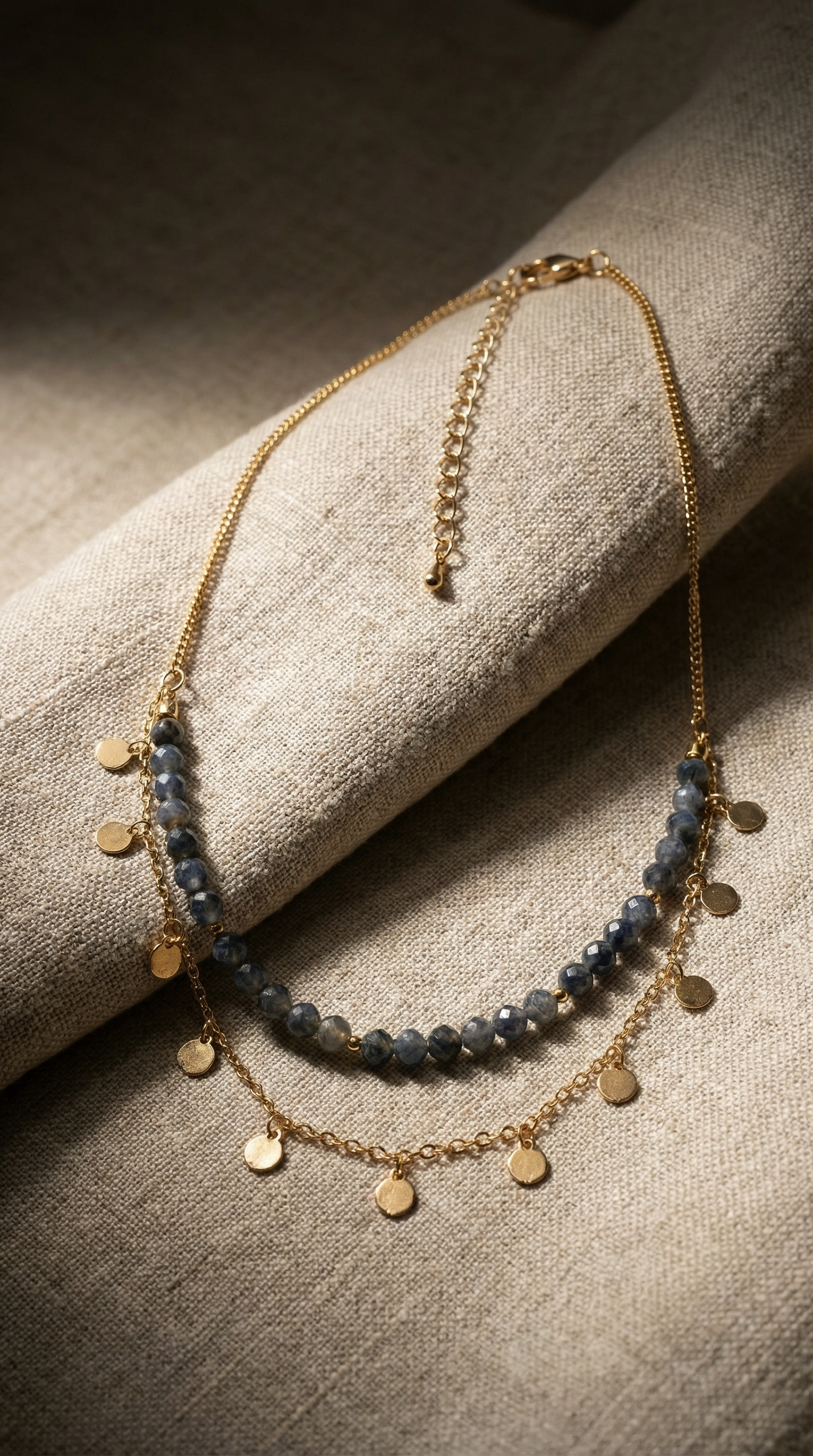 Kyanite Layered Necklace