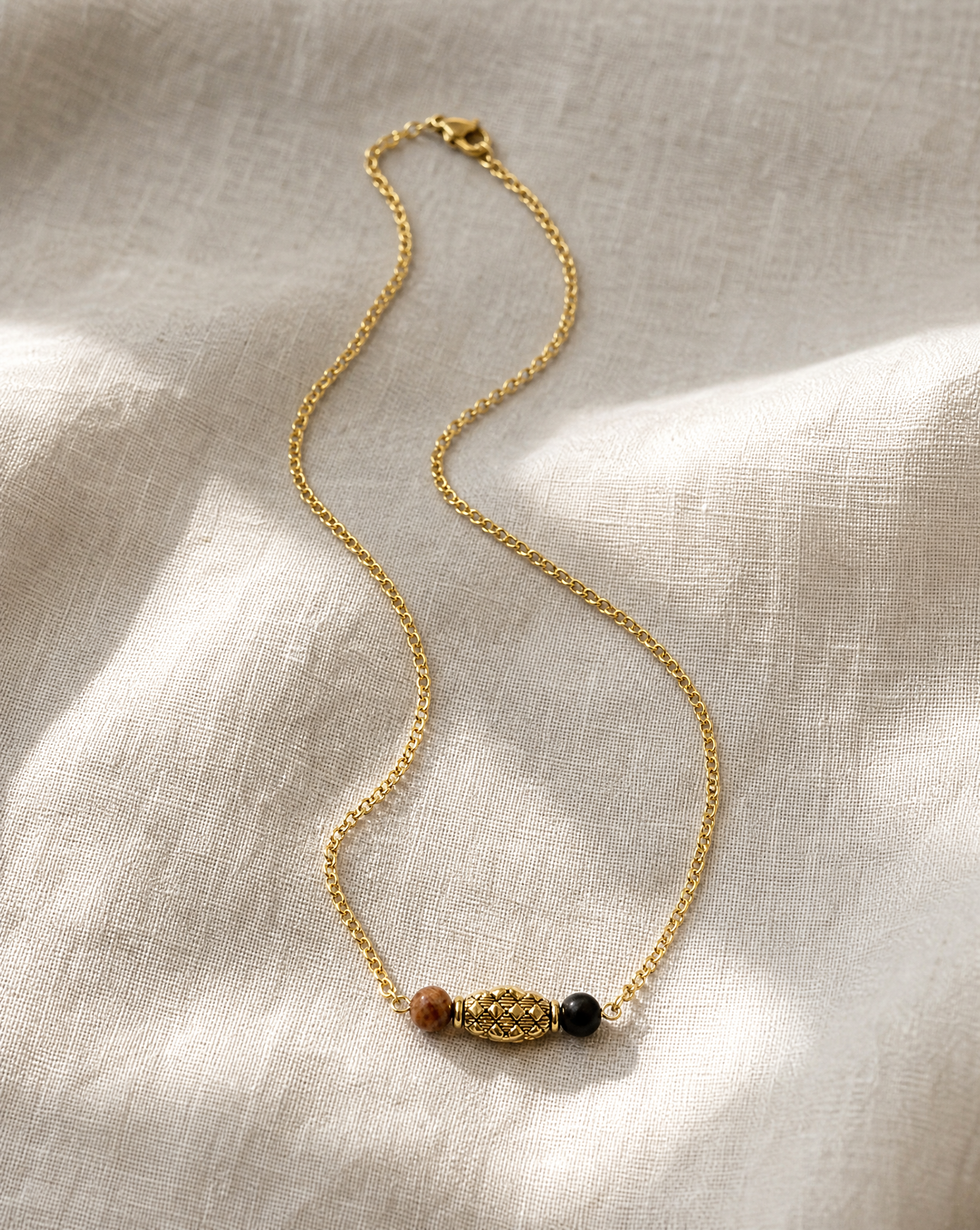 Eye of the Storm Necklace Stack
