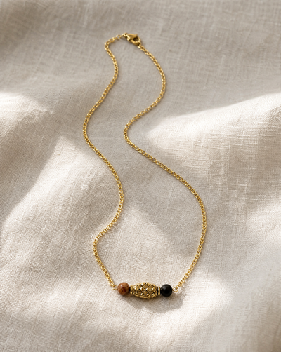 Eye of the Storm Necklace Stack