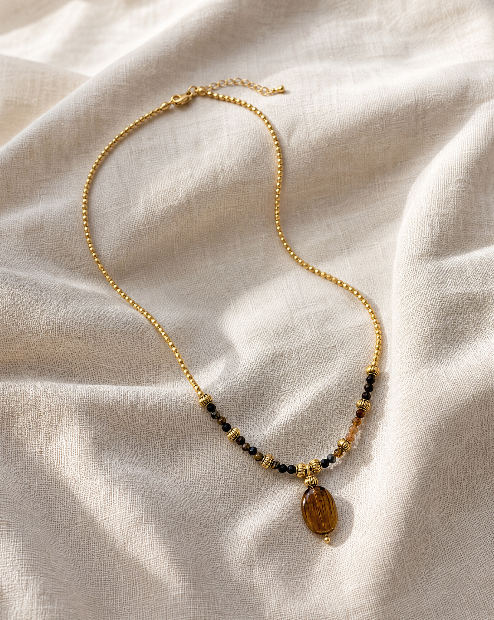 Eye of the Storm Necklace Stack