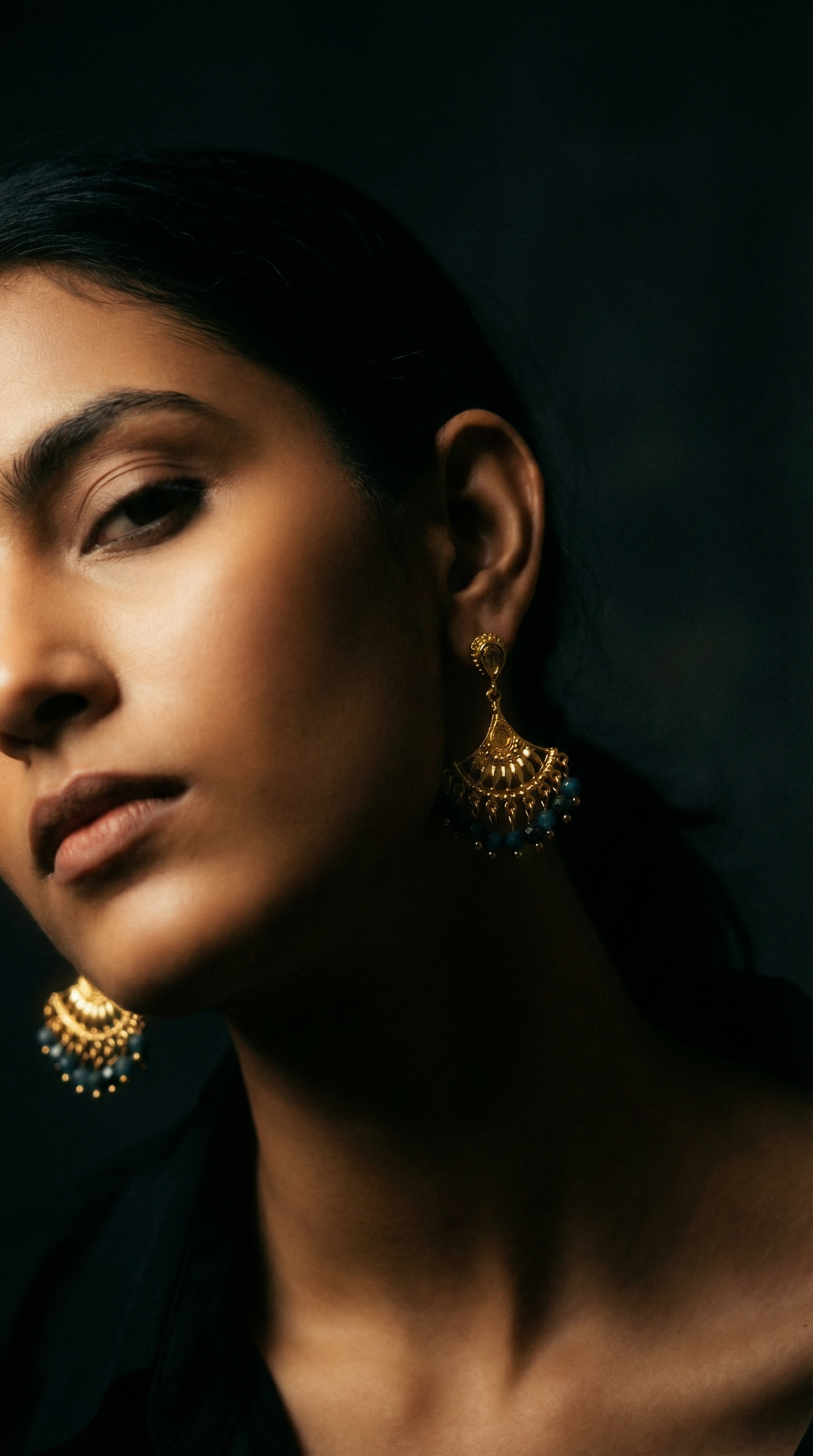 Nirvana Blue Apatite Earrings