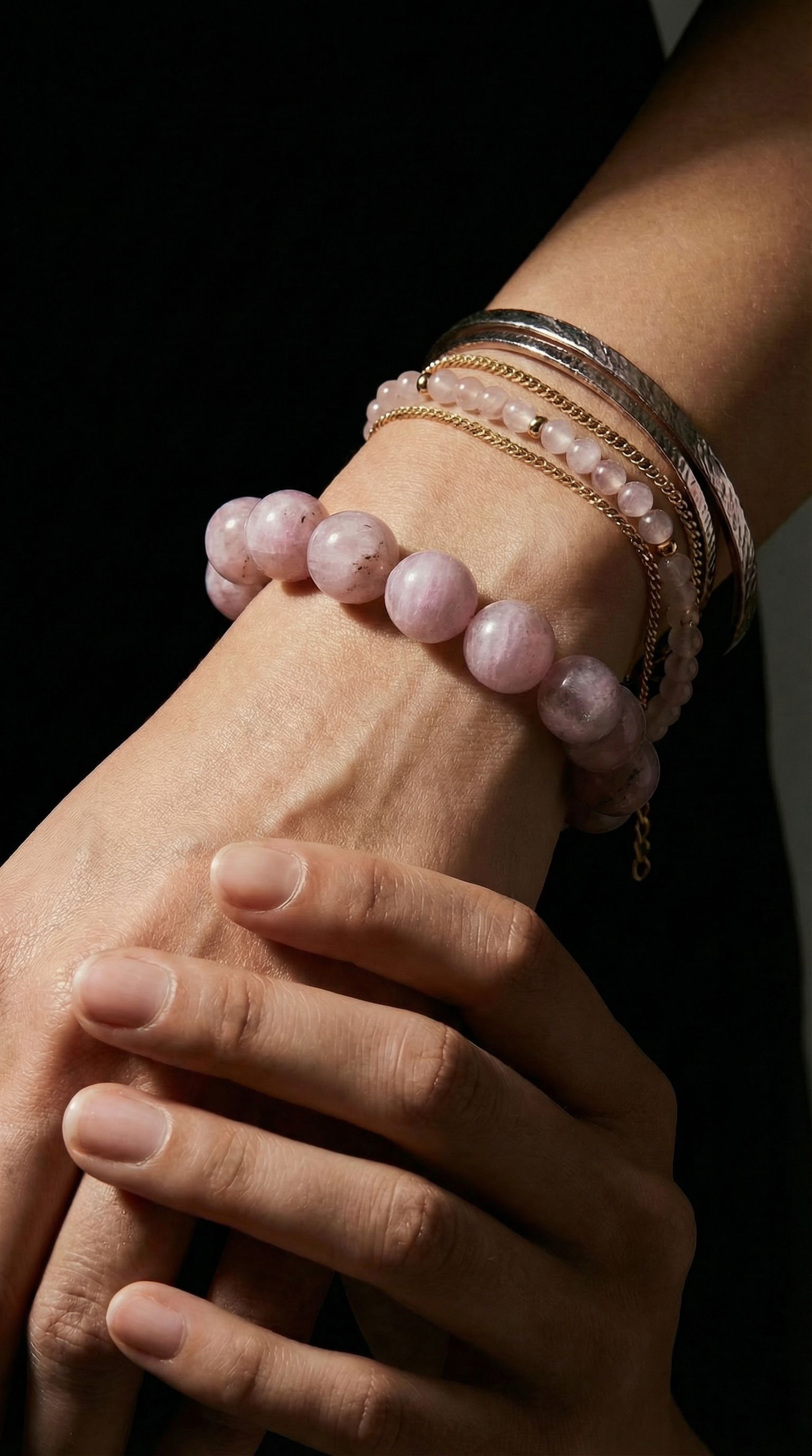 Bold Kunzite Bracelet