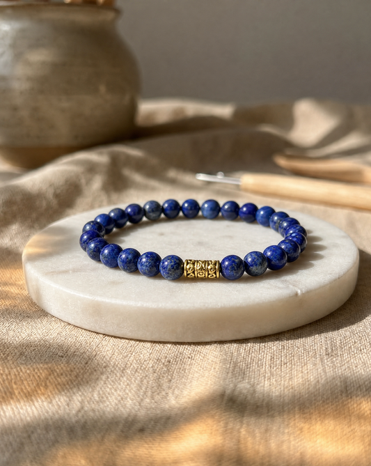 Classic Lapis Lazuli Bracelet