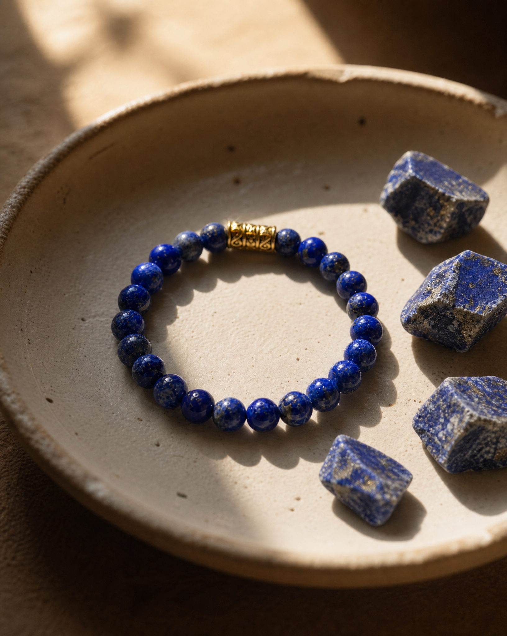 Classic Lapis Lazuli Bracelet