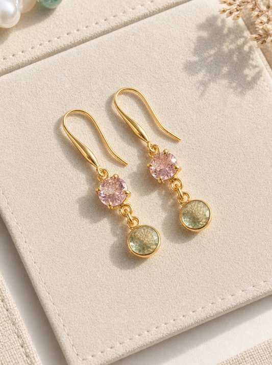 Morganite Earrings