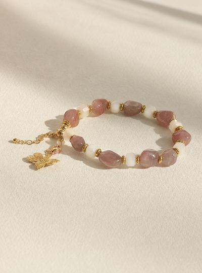 18K Butterfly - Love in Bloom Bracelet