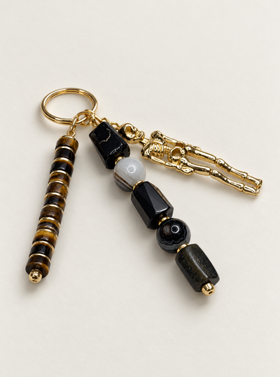 Bare Bones Protection Bag Charm