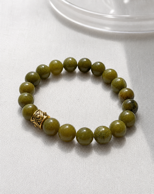 Olive Jade Bracelet
