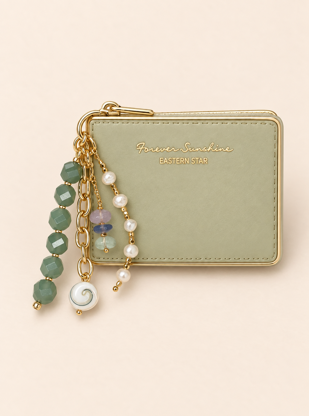Luck and Abundance Natural Crystal Bag Charm